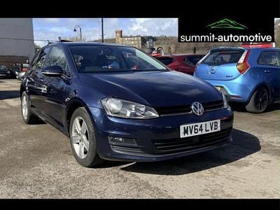 Used VW Golf VII Match 105 HP (77 kW) 2014 Blue Hatchback