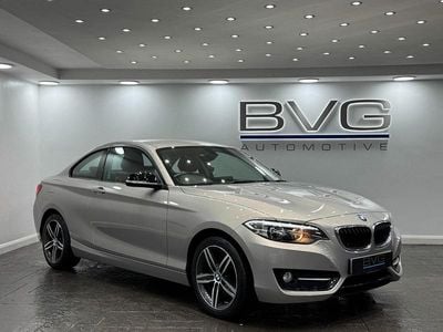 Used BMW 220 Sport Line 184 HP (135 kW) 2015 Silver Coupe