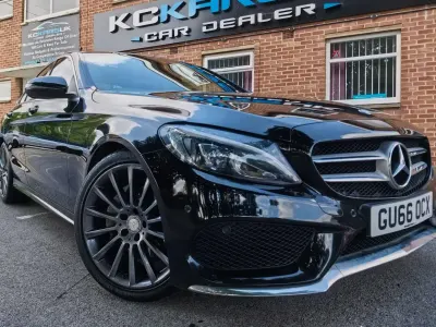 Used Mercedes C200 AMG Line Premium Plus 136 HP (100 kW) 2016 Black Sedan