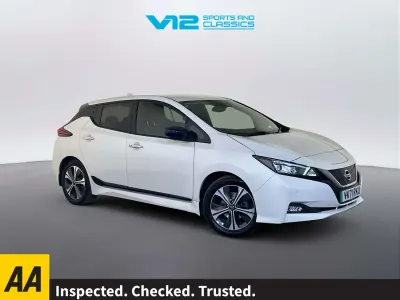 Used Nissan Leaf Tekna 110 kW (150 HP) 2021 White Hatchback