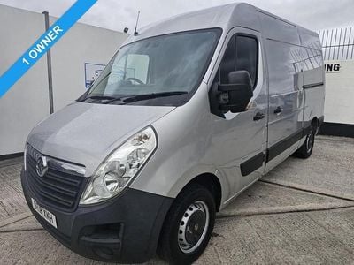 Used Vauxhall Movano S 110 HP (80 kW) 2018 Silver MPV