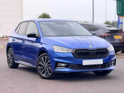 Used Skoda Fabia Monte Carlo 110 HP (80 kW) 2024 Blue Hatchback