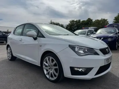 Used Seat Ibiza FR 110 HP (80 kW) 2017 White Hatchback
