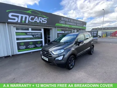 Used Ford Ecosport Zetec 125 HP (91 kW) 2018 Grey SUV