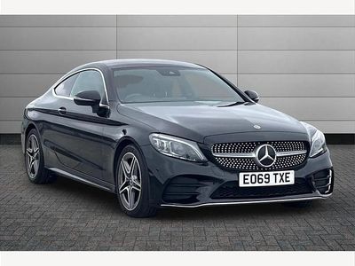 Used Mercedes C300 AMG Line Premium 245 HP (180 kW) 2019 Black Coupe