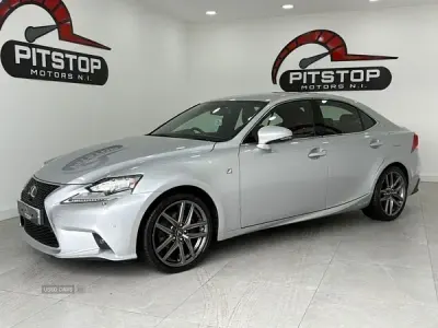 Used Lexus IS300h Sport Line 230 HP (169 kW) 2016 Silver Sedan