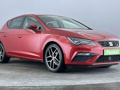 Used Seat Leon FR 125 HP (91 kW) 2018 Red Hatchback
