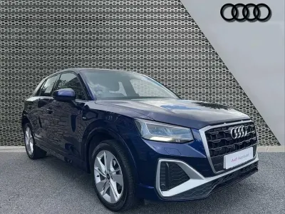 Used Audi Q2 S-Line 147 HP (108 kW) 2022 Blue SUV