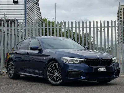 Used BMW 520 M Sport 2019 Blue Sedan
