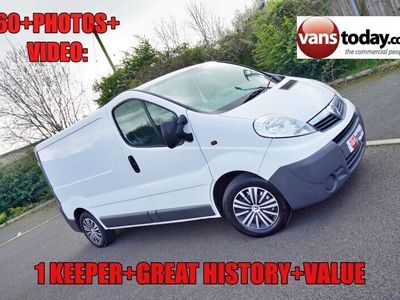 used Vauxhall Vivaro 2.0 2700 CDTI 89 BHP