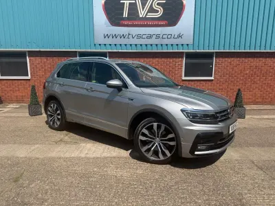 Used VW Tiguan R-line 230 HP (169 kW) 2019 Silver SUV