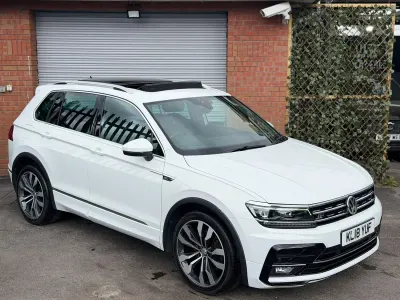 Used VW Tiguan R-line 190 HP (139 kW) 2018 White SUV