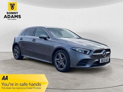 Used Mercedes A250 AMG line 218 HP (160 kW) 2021 Grey Hatchback