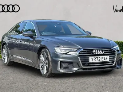 Used Audi A6 S-Line 261 HP (191 kW) 2022 Grey Sedan