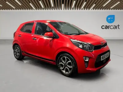 Used Kia Picanto 83 HP (61 kW) 2017 Red Hatchback