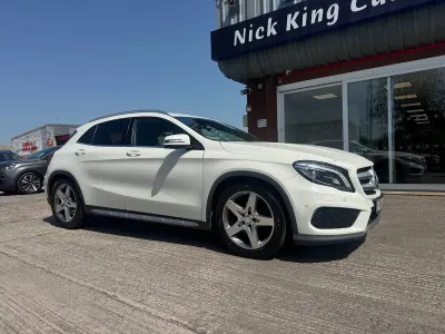 Used Mercedes GLA200 AMG Line Premium 136 HP (100 kW) 2014 White SUV