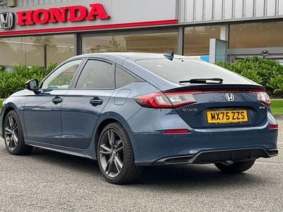 Used Honda Civic Sport 2025 Blue Hatchback