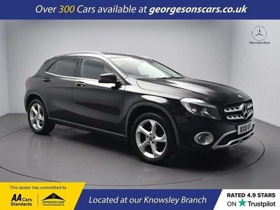 Used Mercedes GLA200 156 HP (114 kW) 2018 Black SUV