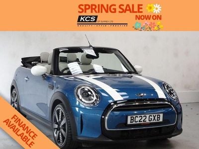 Used Mini Cooper Cabriolet Exclusive 136 HP (100 kW) 2022 Blue Cabriolet