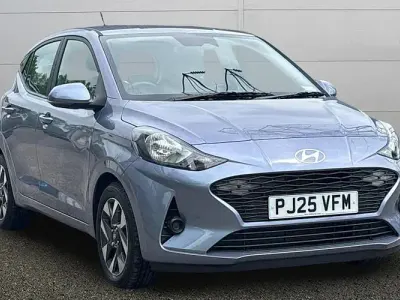 Ny Hyundai i10 Advanced 79 HK (58 kW) 2025 Blå Halvkombi