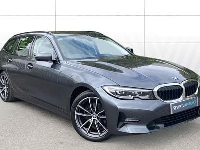 Usado BMW 320 Sport Line 184 CV (135 kW) 2021 Gris Familiar