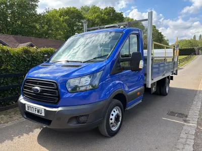 Used Ford Transit 130 HP (95 kW) 2017 Blue Van