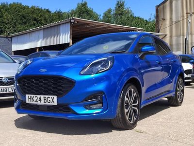 Blue Used 2024 Ford Puma ST-Line Hatchback | £11,250