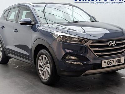 Blue Used 2017 Hyundai Tucson SE SUV | £9,950 (Fair price)