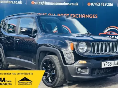 Used Jeep Renegade Longitude 120 HP (88 kW) 2016 Black SUV