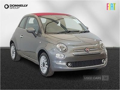 Used Fiat 500 70 HP (51 kW) 2023 Grey Cabriolet