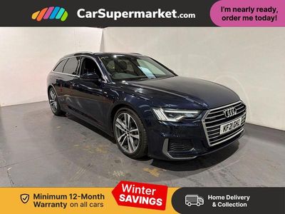 Blue Used 2021 Audi A6 S-Line Estate | £23,197 (Expensive)