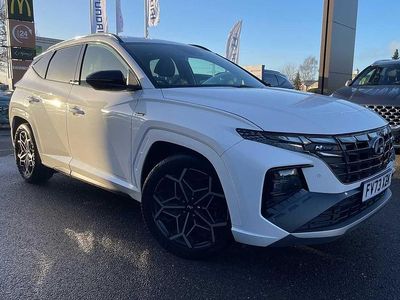 Serenity white Used 2024 Hyundai Tucson N Line SUV | £23,989 (A bit pricey)