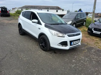 Used Ford Kuga Titanium 140 HP (102 kW) 2014 White SUV