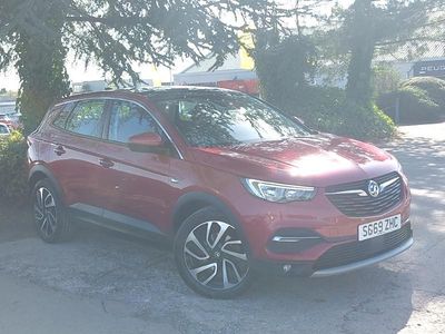 Used Vauxhall Grandland X Elite 130 HP (95 kW) 2019 Red SUV