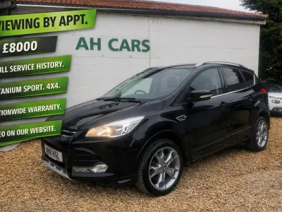 Used Ford Kuga Sport 180 HP (132 kW) 2016 Black SUV