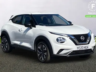 Used Nissan Juke Acenta 114 HP (83 kW) 2023 White SUV