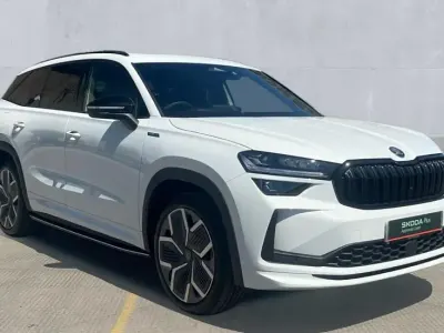 Used Skoda Kodiaq SportLine 204 HP (150 kW) 2026 Moon white SUV