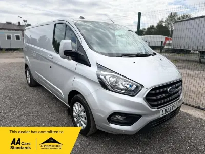 Used Ford Transit Custom Limited 130 HP (95 kW) 2023 Silver Van