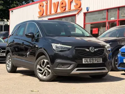 Used Vauxhall Crossland X S 110 HP (80 kW) 2020 Black SUV