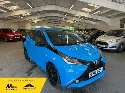 Used Toyota Aygo X-cite 2016 Blue Hatchback