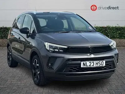 Used Vauxhall Crossland Ultimate 110 HP (80 kW) 2023 Grey SUV