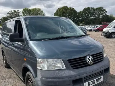 Used VW T5 130 HP (95 kW) 2006 Grey Van