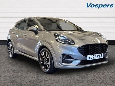 Silver Used 2022 Ford Puma ST-Line Hatchback | £15,945 (Fair price)