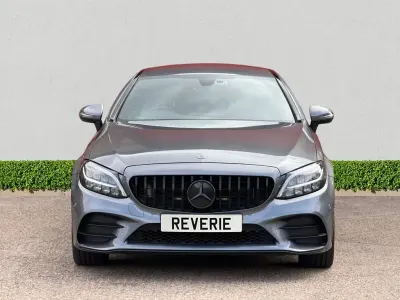 Używany Mercedes C220 AMG line 194 KM (142 kW) 2020 Szary Coupe
