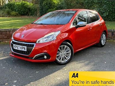 Used Peugeot 208 Allure 2017 Orange Hatchback