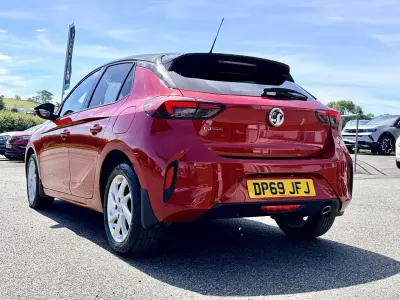 Used Vauxhall Corsa SRi 99 HP (72 kW) 2020 Red Hatchback