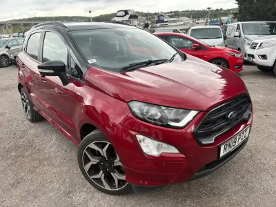 Begagnad Ford Ecosport ST-Line 140 HK (102 kW) 2019 Röd SUV