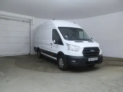Used Ford Transit Trend 130 HP (95 kW) 2022 White Van