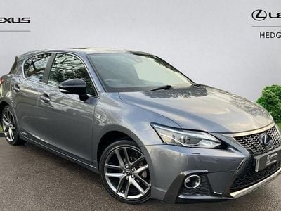 Used Lexus CT200h Sport Line 136 HP (100 kW) 2020 Grey Hatchback
