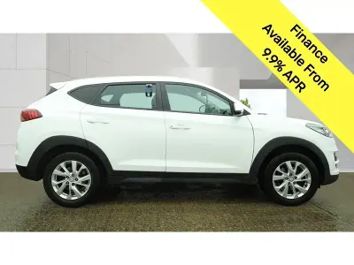Gebraucht Hyundai Tucson SE 136 PS (100 kW) 2020 Weiß SUV